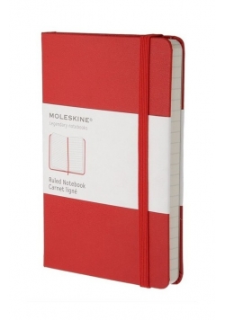 Notes P Moleskine Classic w linie czerwony
