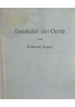 Geschichte der Optik , około 1950 r.