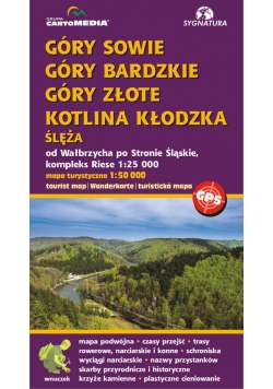 Góry Sowie, Bardzkie, Złote. Kotlina Kłodzka, Ślęża
