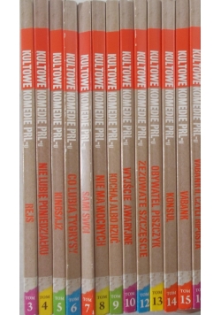 Kultowe komedie PRL-u,13 DVD