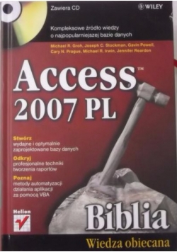 Access 2007 PL+CD