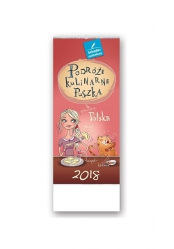 Kalendarz 2018 WN 6 Podróże kulinarne Puszka