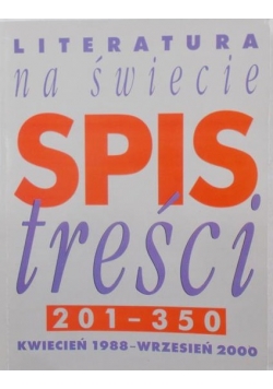 Spis treści 201-350