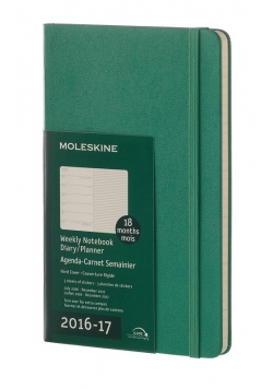 Kalendarz Moleskine 18M 2016/17 Tydzień+Notatki L