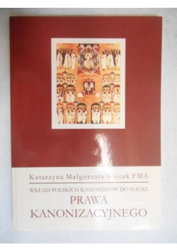 Wkład polskich kanonistów do nauki prawa kanonizacyjnego