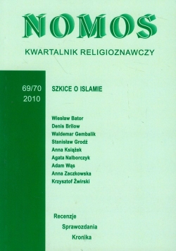 Kwartalnik religioznawczy 69/70 2010