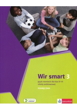 Wir Smart Język niemiecki 3 Podręcznik dla klas IV-VI z płytą CD