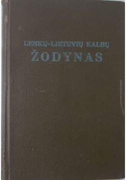 Słownik Polsko -litewski