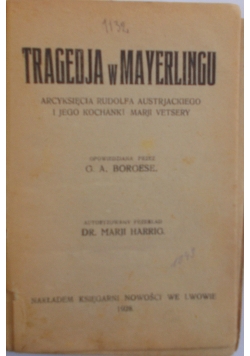 Tragedja w Mayerlingu, 1928 r.
