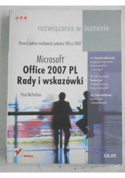 Microsoft Office 2007 PL. Rady i wskazówki