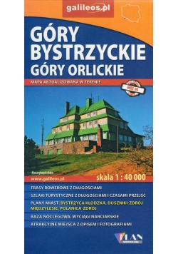 Góry Bystrzyckie i Góry Orlickie 1:40 000