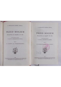 Przed Bogiem  Tom I-II
