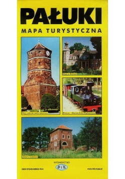 Pałuki mapa turystyczna