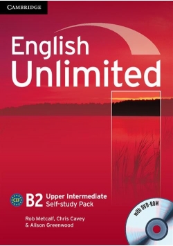 English Unlimited Upper Intermediate Self-study pack Workbook + DVD