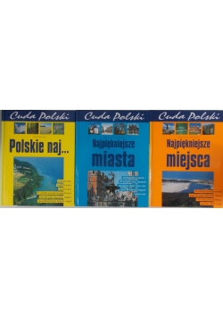 Cuda Polski - zestaw 3 książek