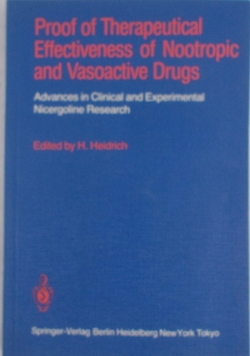 Proof of Therapeutical Effectiveness of Nootropic and Vasoactive Drugs