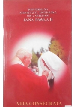 Posynodalna Adhortacja Apostolska Ojca Świętego Jana Pawła II