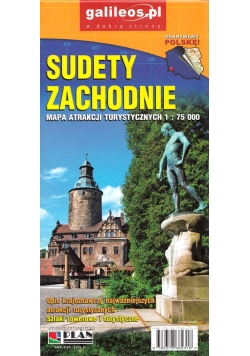 Sudety Zachodnie Mapa atrakcji turystycznych 1:75 000
