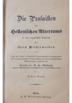 Die Prolaifen, 1902 r.