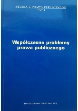 Współczesne problemy prawa publicznego