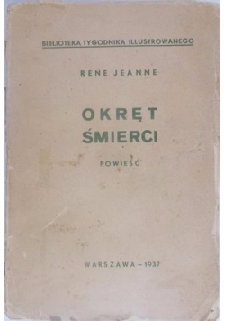 Okręt śmierci, 1937 r.