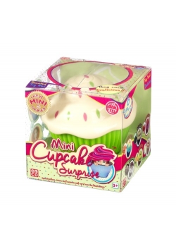 Mini cupcake Babeczka z niespodzianką zielona