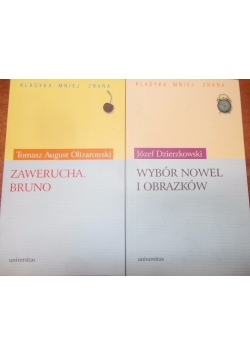 Klasyka mniej znana - zestaw 2 książek