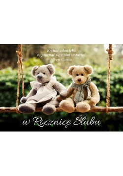 Kartka W Rocznicę Ślubu 2 - Kochać człowieka to pragnąć