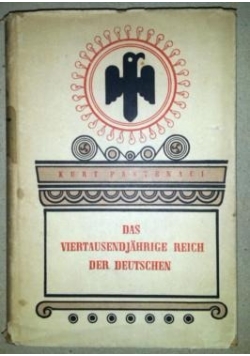 Das viertausendjährige reich der deutschen, 1940r.