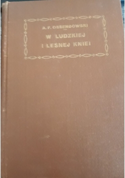 W ludzkiej i leśnej Kniei, 1923 r.