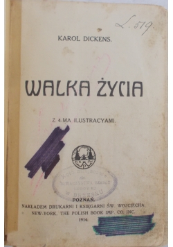 Walka życia,1914r.