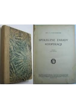Społeczne zasady Kooperacji, 1923 r.