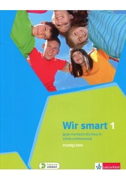 Wir Smart Językniemiecki 1 Podręcznik dla klasy IV z płytą CD