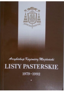 Listy pasterskie 1979 - 1992