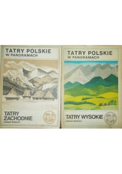 Tatry Polskie w panoramach, 2 książki