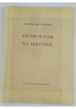 Studium gam na skrzypce