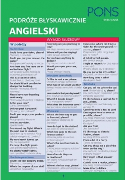 Angielski Podróże błyskawicznie