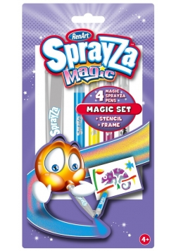 Sprayza Magic Zestaw 4 flamastrów