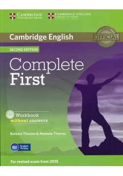 Complete First Workbook without Answers z płytą CD