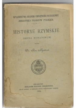 Historie rzymskie