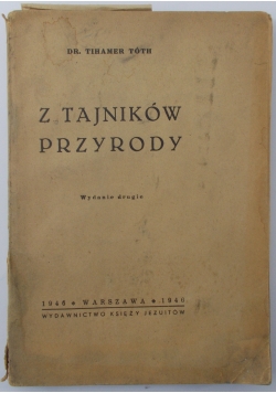 Z tajników przyrody, 1946 r.