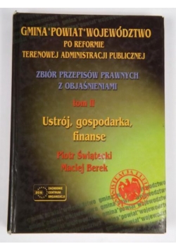 Gmina powiat województwo po reformie terenowej administracji publicznej, Tom II