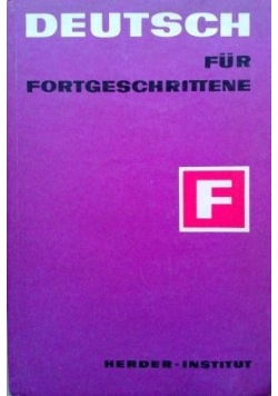 Deutsch fur Fortgeschrittene