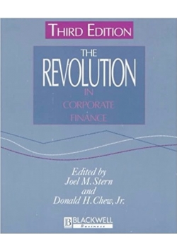 The revolution in corporate finance