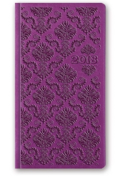 Kalendarz 2018 A6 11TB fioletowy