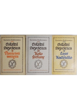 Ostatni zwyciężca, zestaw 3 książek