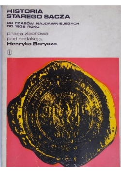 Historia Starego Sącza