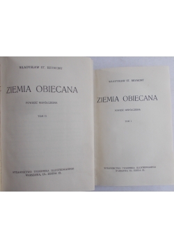 Ziemia obiecana tom 1 i 2, 1931 r.