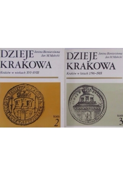 Dzieje Krakowa Tom  II-III