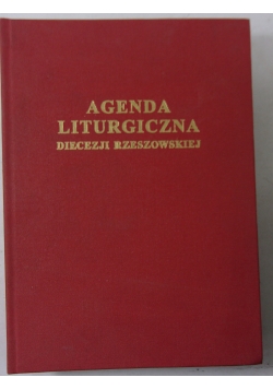Agenda liturgiczna diecezji rzeszowskie